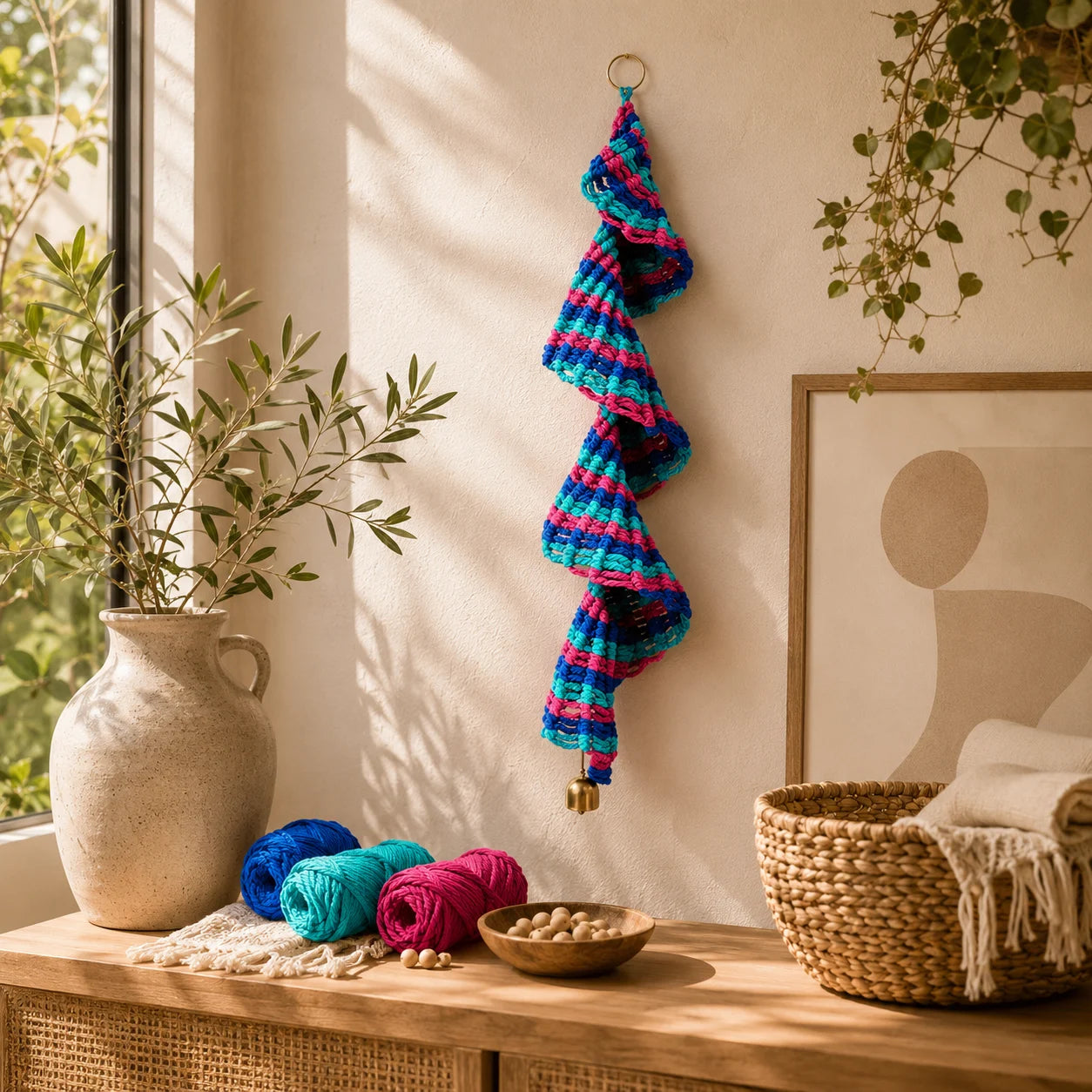 MakeEyes Spiral Breeze Macrame Kit