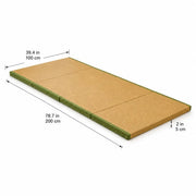 Japanese-Style Folding Tatami Mat – Coconut Fiber Floor Mattress