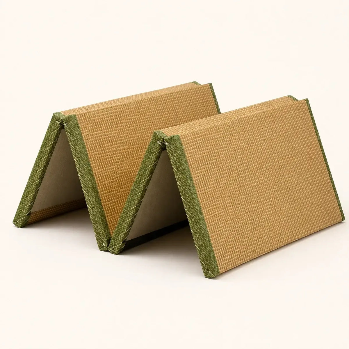 Japanese-Style Folding Tatami Mat – Coconut Fiber Floor Mattress