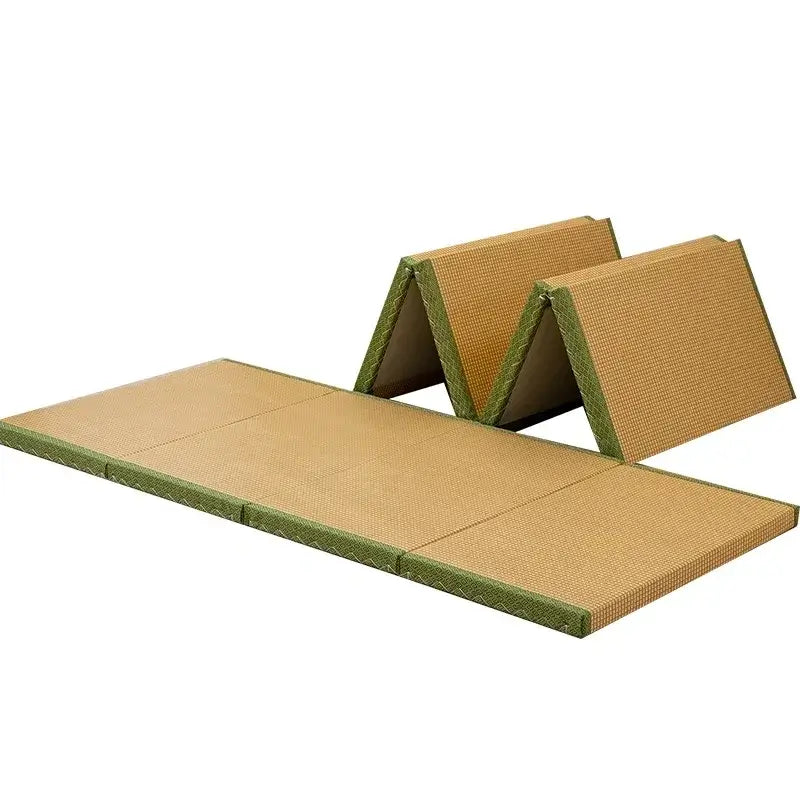 Japanese-Style Folding Tatami Mat – Coconut Fiber Floor Mattress